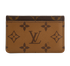 Louis Vuitton Card Holder, &pound;180, Accessories, Brown, Canvas, Front view